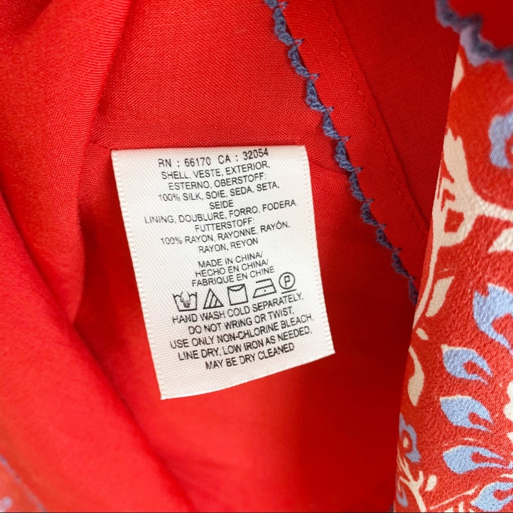 Vanessa Virginia 100% Silk Dress Bell RELISTED - Picture 11 of 11